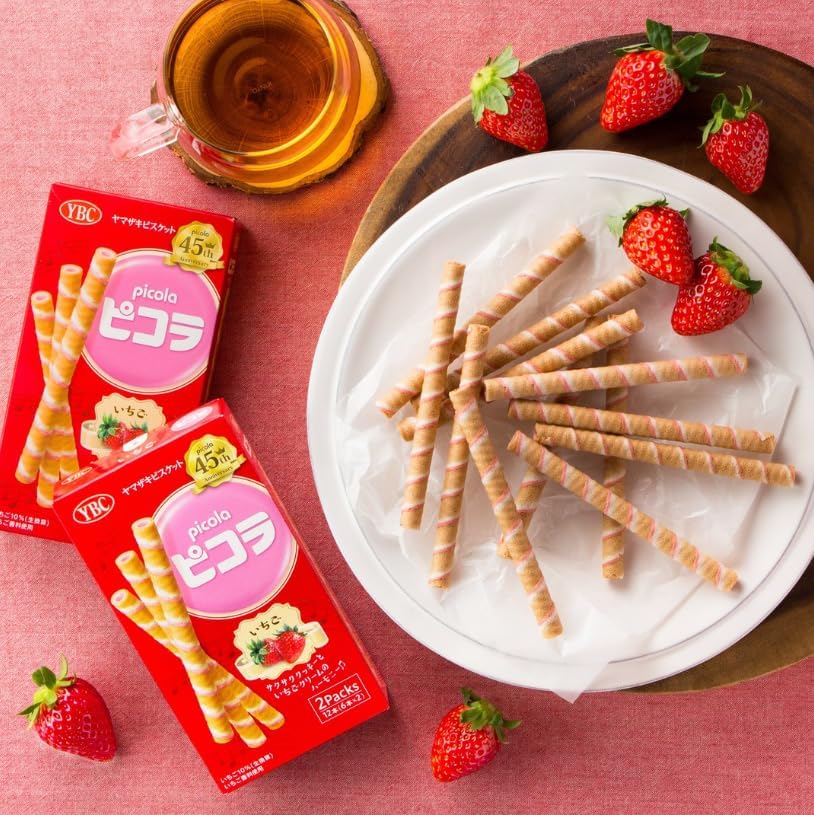 ピコラ いちご・チョコレート・カスタード、プレッツ 旨サラダ☆値下げ中 Amazon | ヤマザキビスケット ピコラ いちご (5本×2P)×10個入